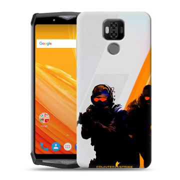 Силиконовый чехол на Ulefone Power 6 с принтом Контер страйк Counter strike Силиконовый чехол на Ulefone Power 6 с принтом Контер страйк Counter strike