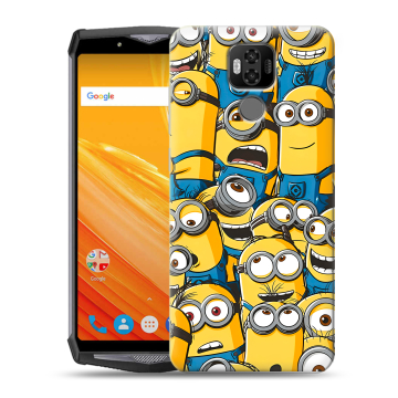 Силиконовый чехол на Ulefone Power 6 с принтом Миньоны Силиконовый чехол на Ulefone Power 6 с принтом Миньоны