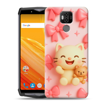 Силиконовый чехол на Ulefone Power 6 с принтом для девочек Силиконовый чехол на Ulefone Power 6 с принтом для девочек