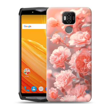 Силиконовый чехол на Ulefone Power 6 с принтом Розы цветы Силиконовый чехол на Ulefone Power 6 с принтом Розы цветы