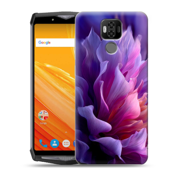 Силиконовый чехол на Ulefone Power 6 с принтом женский цветы Силиконовый чехол на Ulefone Power 6 с принтом женский цветы