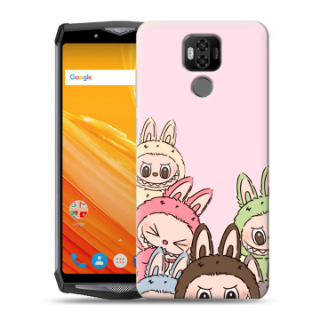 Силиконовый чехол на Ulefone Power 6 с принтом Лабубу