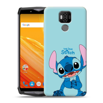 Силиконовый чехол на Ulefone Power 6 с принтом Лило и Стич