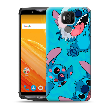 Силиконовый чехол на Ulefone Power 6 с принтом Лило и Стич