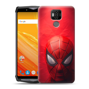 Силиконовый чехол на Ulefone Power 6 с принтом Spiderman Человек паук Силиконовый чехол на Ulefone Power 6 с принтом Spiderman Человек паук