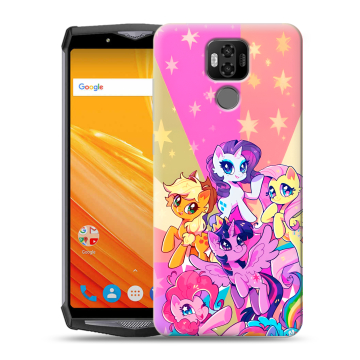 Силиконовый чехол на Ulefone Power 6 с принтом My little pony Дружба чудо Силиконовый чехол на Ulefone Power 6 с принтом My little pony Дружба чудо