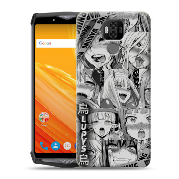 Силиконовый чехол на Ulefone Power 6 с принтом Ahegao Ахегао Аниме Силиконовый чехол на Ulefone Power 6 с принтом Ahegao Ахегао Аниме