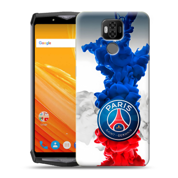 Силиконовый чехол на Ulefone Power 6 с принтом PSG ПСЖ Силиконовый чехол на Ulefone Power 6 с принтом PSG ПСЖ