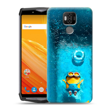 Силиконовый чехол на Ulefone Power 6 с принтом Миньоны Силиконовый чехол на Ulefone Power 6 с принтом Миньоны