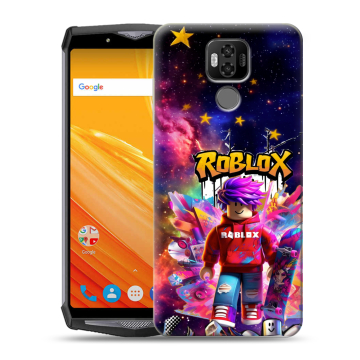 Силиконовый чехол на Ulefone Power 6 с принтом Roblox Роблокс Силиконовый чехол на Ulefone Power 6 с принтом Roblox Роблокс