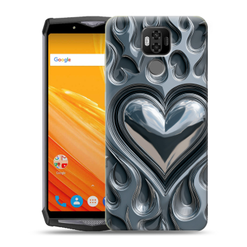 Силиконовый чехол на Ulefone Power 6 с принтом Y2K Силиконовый чехол на Ulefone Power 6 с принтом Y2K