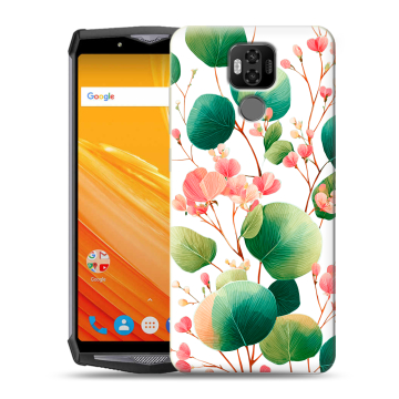 Силиконовый чехол на Ulefone Power 6 с принтом женский Силиконовый чехол на Ulefone Power 6 с принтом женский