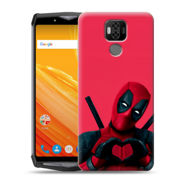 Силиконовый чехол на Ulefone Power 6 с принтом Дедпул Deadpool Силиконовый чехол на Ulefone Power 6 с принтом Дедпул Deadpool
