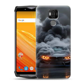 Силиконовый чехол на Ulefone Power 6 с принтом BMW БМВ Силиконовый чехол на Ulefone Power 6 с принтом BMW БМВ