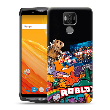 Силиконовый чехол на Ulefone Power 6 с принтом Roblox Роблокс Силиконовый чехол на Ulefone Power 6 с принтом Roblox Роблокс
