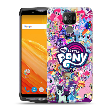 Силиконовый чехол на Ulefone Power 6 с принтом My little pony Дружба чудо Силиконовый чехол на Ulefone Power 6 с принтом My little pony Дружба чудо