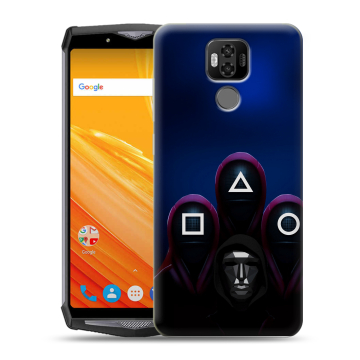 Силиконовый чехол на Ulefone Power 6 с принтом Игра Кальмара Силиконовый чехол на Ulefone Power 6 с принтом Игра Кальмара