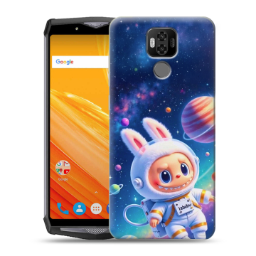 Силиконовый чехол на Ulefone Power 6 с принтом Labubu Лабубу Силиконовый чехол на Ulefone Power 6 с принтом Labubu Лабубу