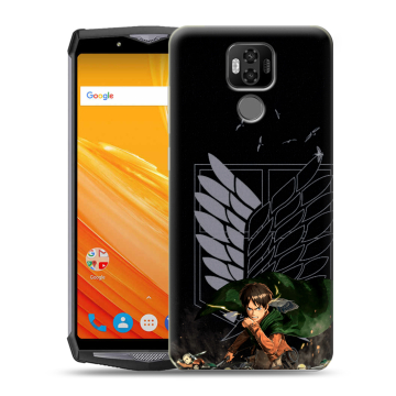 Силиконовый чехол на Ulefone Power 6 с принтом Атака титанов Силиконовый чехол на Ulefone Power 6 с принтом Атака титанов