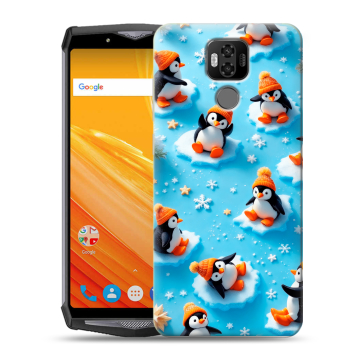 Силиконовый чехол на Ulefone Power 6 с принтом Новый год Силиконовый чехол на Ulefone Power 6 с принтом Новый год