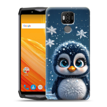 Силиконовый чехол на Ulefone Power 6 с принтом Новый год Силиконовый чехол на Ulefone Power 6 с принтом Новый год