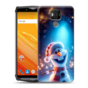 Силиконовый чехол на Ulefone Power 6 с принтом Новый год Силиконовый чехол на Ulefone Power 6 с принтом Новый год