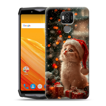 Силиконовый чехол на Ulefone Power 6 с принтом Новый год Силиконовый чехол на Ulefone Power 6 с принтом Новый год
