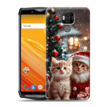 Силиконовый чехол на Ulefone Power 6 с принтом Новый год Силиконовый чехол на Ulefone Power 6 с принтом Новый год