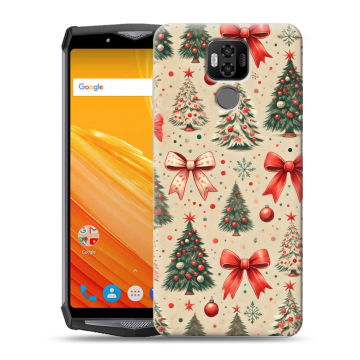 Силиконовый чехол на Ulefone Power 6 с принтом Новый год Силиконовый чехол на Ulefone Power 6 с принтом Новый год