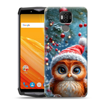 Силиконовый чехол на Ulefone Power 6 с принтом Новый год Силиконовый чехол на Ulefone Power 6 с принтом Новый год