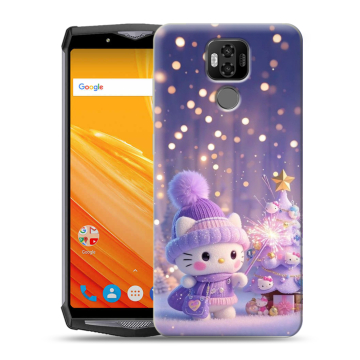 Силиконовый чехол на Ulefone Power 6 с принтом Новый год Силиконовый чехол на Ulefone Power 6 с принтом Новый год