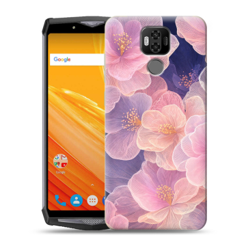 Силиконовый чехол на Ulefone Power 6 с принтом женский Силиконовый чехол на Ulefone Power 6 с принтом женский