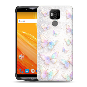 Силиконовый чехол на Ulefone Power 6 с принтом женский Силиконовый чехол на Ulefone Power 6 с принтом женский