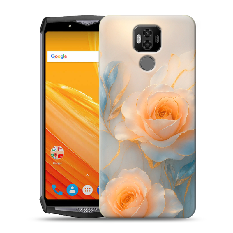 Силиконовый чехол на Ulefone Power 6 с принтом Женский Силиконовый чехол на Ulefone Power 6 с принтом Женский