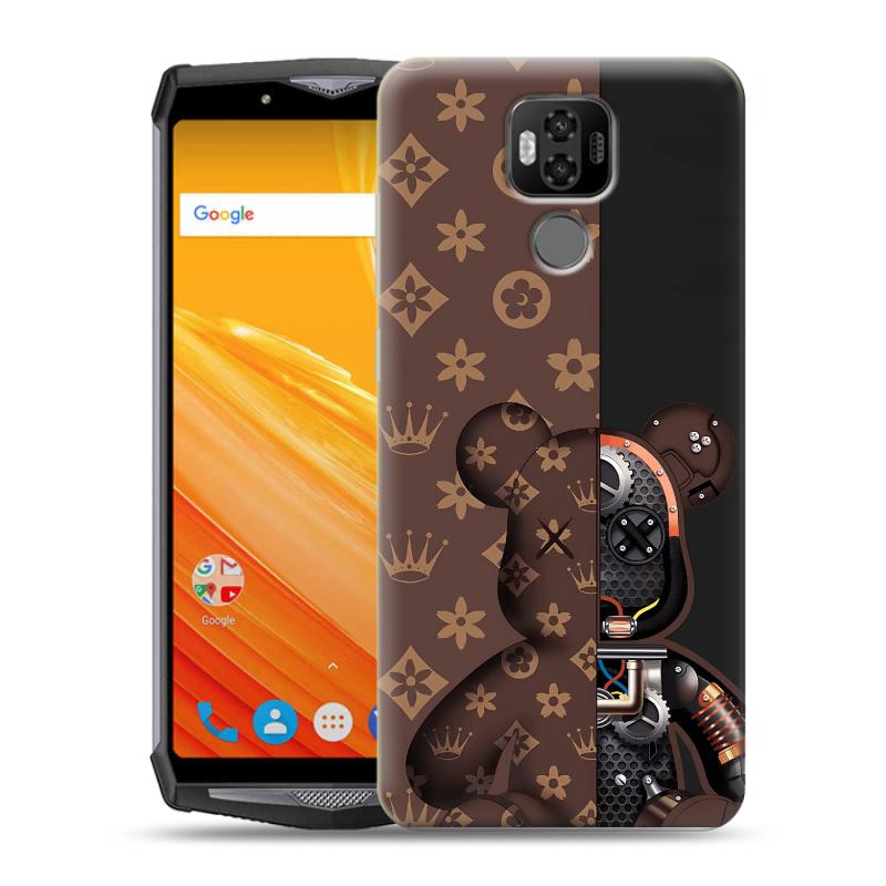 Силиконовый чехол на Ulefone Power 6 с принтом Луи робот Силиконовый чехол на Ulefone Power 6 с принтом Луи робот