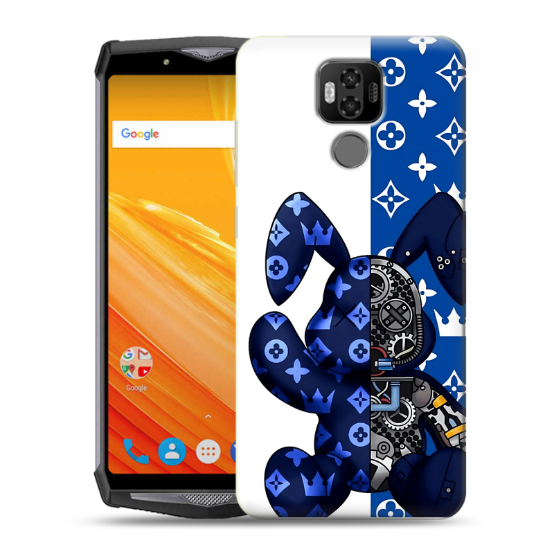 Силиконовый чехол на Ulefone Power 6 с принтом Луи робот Силиконовый чехол на Ulefone Power 6 с принтом Луи робот