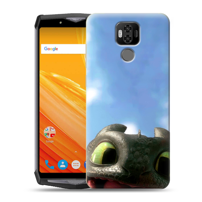 Силиконовый чехол на Ulefone Power 6 с принтом Как приручить дракона Силиконовый чехол на Ulefone Power 6 с принтом Как приручить дракона