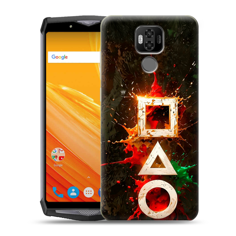 Силиконовый чехол на Ulefone Power 6 с принтом Squid Game Игра кальмара Силиконовый чехол на Ulefone Power 6 с принтом Squid Game Игра кальмара