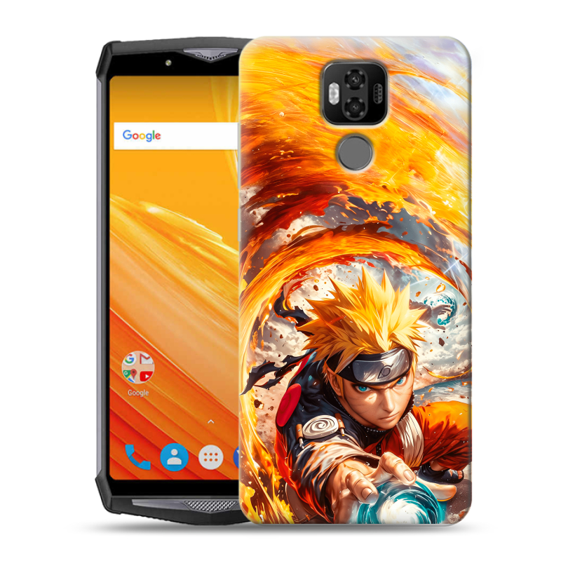 Силиконовый чехол на Ulefone Power 6 с принтом Аниме Наруто Naruto Силиконовый чехол на Ulefone Power 6 с принтом Аниме Наруто Naruto