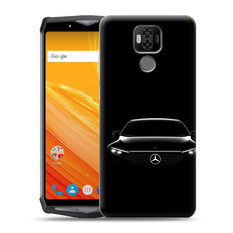 Силиконовый чехол на Ulefone Power 6 с принтом Mercedes Мерседес Силиконовый чехол на Ulefone Power 6 с принтом Mercedes Мерседес