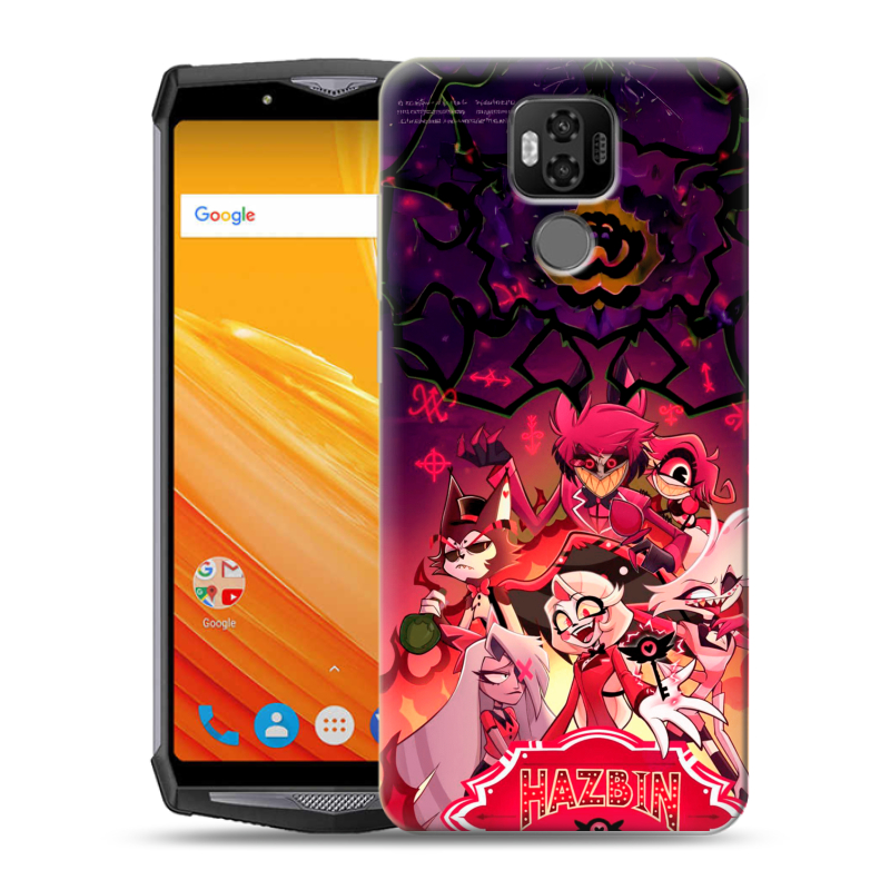 Силиконовый чехол на Ulefone Power 6 с принтом Hazbin Hotel Отель Хазбин Силиконовый чехол на Ulefone Power 6 с принтом Hazbin Hotel Отель Хазбин
