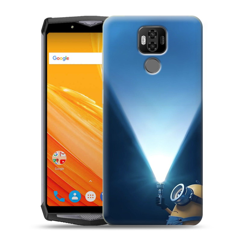 Силиконовый чехол на Ulefone Power 6 с принтом Миньоны Силиконовый чехол на Ulefone Power 6 с принтом Миньоны