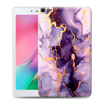Силиконовый чехол на Samsung Galaxy Tab A 8.0 (2019) с принтом Мрамор Силиконовый чехол на Samsung Galaxy Tab A 8.0 (2019) с принтом Мрамор