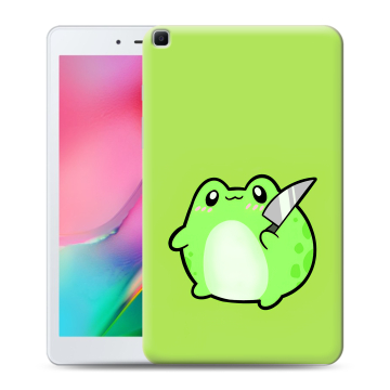 Силиконовый чехол на Samsung Galaxy Tab A 8.0 (2019) с принтом Лягушенок Силиконовый чехол на Samsung Galaxy Tab A 8.0 (2019) с принтом Лягушенок