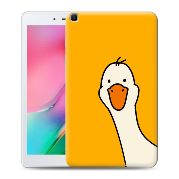 Силиконовый чехол на Samsung Galaxy Tab A 8.0 (2019) с принтом Утка