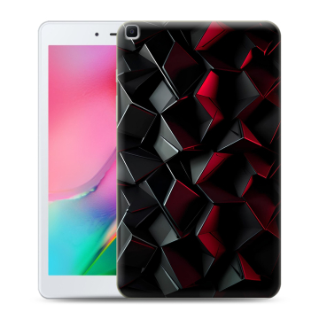 Силиконовый чехол на Samsung Galaxy Tab A 8.0 (2019) с принтом Абстракция Силиконовый чехол на Samsung Galaxy Tab A 8.0 (2019) с принтом Абстракция