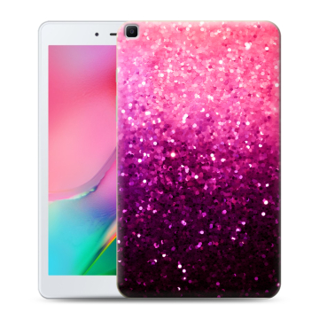 Силиконовый чехол на Samsung Galaxy Tab A 8.0 (2019) с принтом Блестки