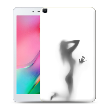 Силиконовый чехол на Samsung Galaxy Tab A 8.0 (2019) с принтом Силуэт