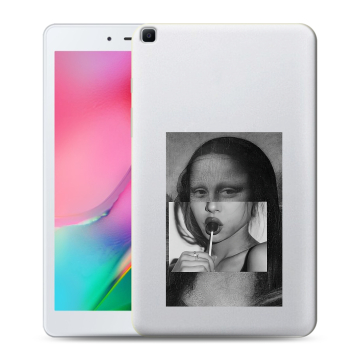 Силиконовый чехол на Samsung Galaxy Tab A 8.0 (2019) с принтом Мона Лиза Силиконовый чехол на Samsung Galaxy Tab A 8.0 (2019) с принтом Мона Лиза