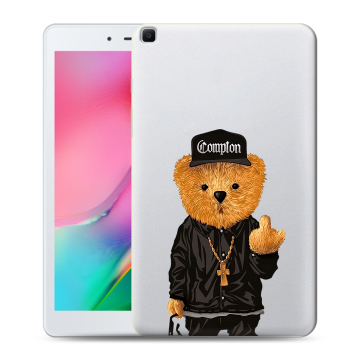 Силиконовый чехол на Samsung Galaxy Tab A 8.0 (2019) с принтом Плюшевый медведь Силиконовый чехол на Samsung Galaxy Tab A 8.0 (2019) с принтом Плюшевый медведь